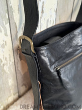 Load image into Gallery viewer, Leather Boho Shoulder Bag - Coastal Palm-Bohemian Necklace-Dreamtime Boho-Dreamtime Boho