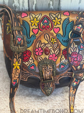 Load image into Gallery viewer, Luxe Love Story Handmade Leather Crossbody Boho Bag-Apparel & Accessories-Dreamtime Boho -Dreamtime Boho