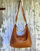 Load image into Gallery viewer, Stunning Handmade Woven Leather Boho Bag-Handbags-Dreamtime Boho -Dreamtime Boho