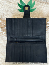 Load image into Gallery viewer, Boho Palm Tree Leather Wallet Purse-Handbags, Wallets & Cases-Dreamtime Boho -Pink-Dreamtime Boho