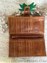 Load image into Gallery viewer, Boho Palm Tree Leather Wallet Purse-Handbags, Wallets & Cases-Dreamtime Boho -Pink-Dreamtime Boho