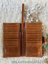 Load image into Gallery viewer, Boho Palm Tree Leather Wallet Purse-Handbags, Wallets & Cases-Dreamtime Boho -Pink-Dreamtime Boho