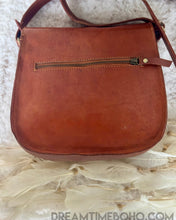 Load image into Gallery viewer, Hand Tooled Mandala Magic Leather Boho Bag-Handbags, Wallets & Cases-Dreamtime Boho-Dreamtime Boho