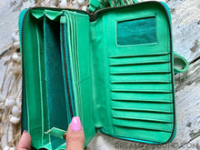 Load image into Gallery viewer, Hand Tooled Leather Boho Wallet Purse-Handbags, Wallets & Cases-Dreamtime Boho-Dreamtime Boho