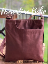 Load image into Gallery viewer, Leather Crossbody Bella Bag-Crossbody Bag-Dreamtime Boho-CHOCOLATE-Dreamtime Boho