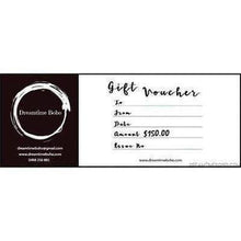 Load image into Gallery viewer, Dreamtime Boho Gift Vouchers-Dreamtime Boho Gift Voucher-Dreamtime Boho-Gift Voucher $150-Dreamtime Boho