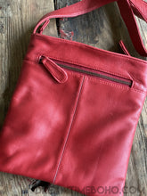 Load image into Gallery viewer, Leather Crossbody Bella Bag-Crossbody Bag-Dreamtime Boho-CHOCOLATE-Dreamtime Boho