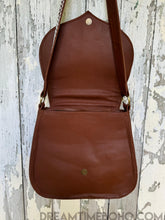 Load image into Gallery viewer, Hand Tooled Moth &amp; Skull Leather Crossbody Bag – Genuine Leather Boho Shoulder Bag-Handbags, Wallets &amp; Cases-Dreamtime Boho -Dreamtime Boho