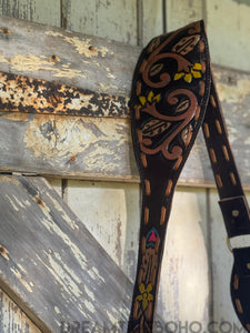 Luxe Love Story Handmade Leather Crossbody Boho Bag-Apparel & Accessories-Dreamtime Boho -Dreamtime Boho