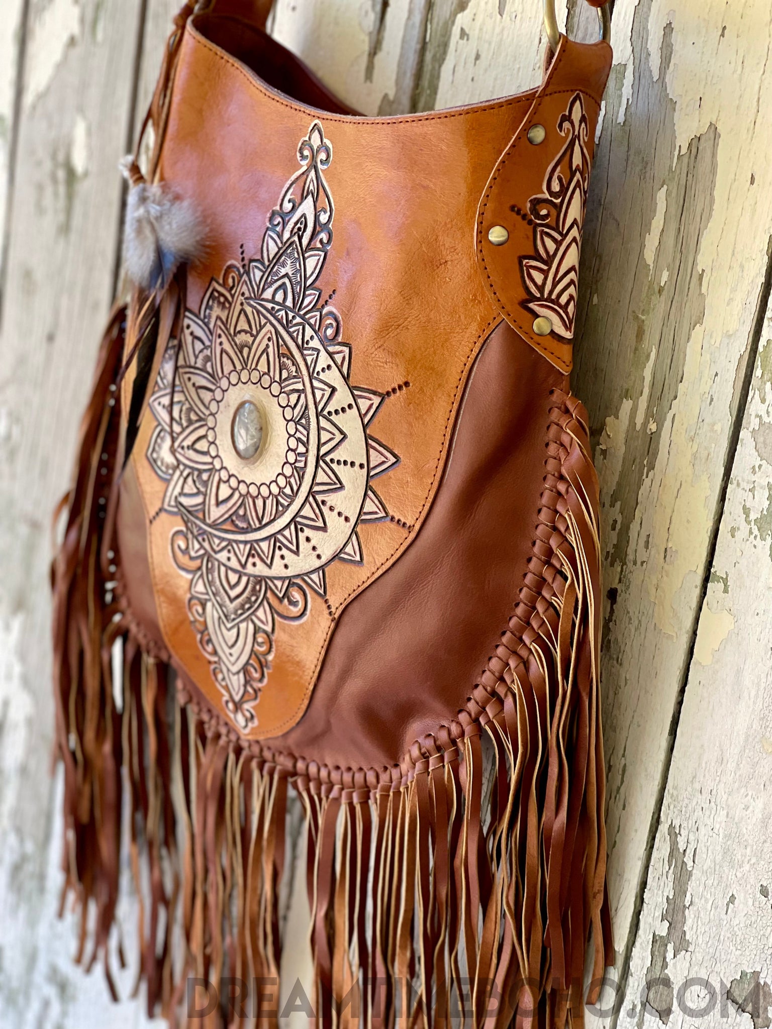 Womens Brown Leather Crossbody Bucket Bag Western Purse With Fringe for  Women | Western purses, Brown leather handbags, Genuine leather handbag