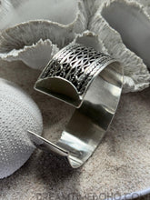 Load image into Gallery viewer, Luna Tide Handmade Sterling Silver Cuff Bracelet-jewellery-Dreamtime Boho -Dreamtime Boho