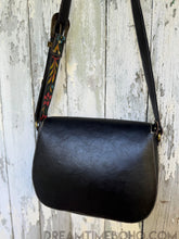 Load image into Gallery viewer, Angel Wings &amp; Roses Hand Painted Leather Crossbody Bag &amp; Wallet Set-Handbags, Wallets &amp; Cases-Dreamtime Boho -Dreamtime Boho