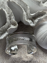 Load image into Gallery viewer, Tideweaver – Handcrafted Sterling Silver Boho Cuff Bracelet-jewellery-Dreamtime Boho -Dreamtime Boho