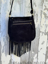Load image into Gallery viewer, Cowhide &amp; Suede Fringe Crossbody Western Bag-Crossbody Bag-Dreamtime Boho -Dreamtime Boho