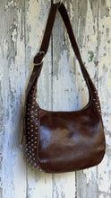 Load image into Gallery viewer, Studded Leather Boho Shoulder Bag