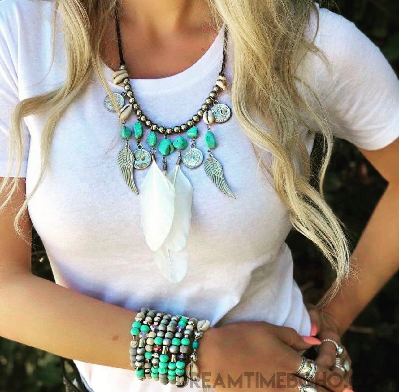 Bohemian Style Bohemian Turquoise Jewelry Fly High Turquoise