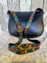 Load image into Gallery viewer, Angel Wings &amp; Roses Hand Painted Leather Crossbody Bag &amp; Wallet Set-Handbags, Wallets &amp; Cases-Dreamtime Boho -Dreamtime Boho