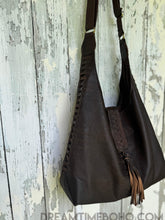 Load image into Gallery viewer, Cassandra Soft Lush Leather Boho Shoulder Bag-Leather Crossbody Bag-Dreamtime Boho-Antique Brown-Dreamtime Boho
