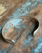 Load image into Gallery viewer, Handcrafted 925 Sterling Silver Engraved Bangle - Wild Horizon-Apparel &amp; Accessories-Dreamtime Boho -Dreamtime Boho
