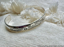 Load image into Gallery viewer, Handcrafted 925 Sterling Silver Engraved Bangle - Wild Horizon-Apparel &amp; Accessories-Dreamtime Boho -Dreamtime Boho