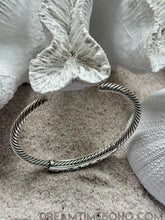 Load image into Gallery viewer, Handcrafted 925 Sterling Silver Twisted Filigree Bangle-Apparel &amp; Accessories-Dreamtime Boho -Dreamtime Boho