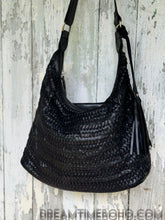 Load image into Gallery viewer, Gypsy Weave Slouch Bag Crossbody Leather Boho Bag-Handbags, Wallets &amp; Cases-Dreamtime Boho -Tan-Dreamtime Boho