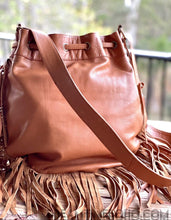 Load image into Gallery viewer, Gypsy Weave Fringe Leather Boho Bag-Handbags, Wallets &amp; Cases-Dreamtime Boho-Black-Dreamtime Boho