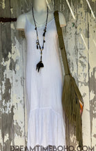 Load image into Gallery viewer, Hippie Soul Leather Fringe Boho Bag -Olive Green-Leather Crossbody Bag-Dreamtime Boho -Dreamtime Boho
