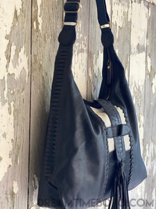 Cassandra Soft Lush Leather Boho Shoulder Bag-Leather Crossbody Bag-Dreamtime Boho -Tan-Dreamtime Boho